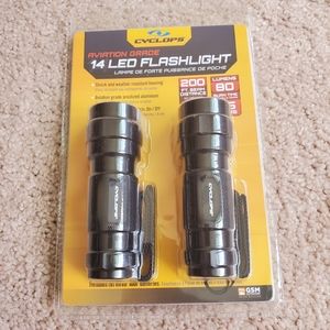 14 LED Flashlight 2 pack